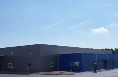 Construction local d’activité 850 m² blanchisserie industrielle BULLE DE LINGE à GRAND FOUGERAY (35) - Construction d’un bâtiment industriel